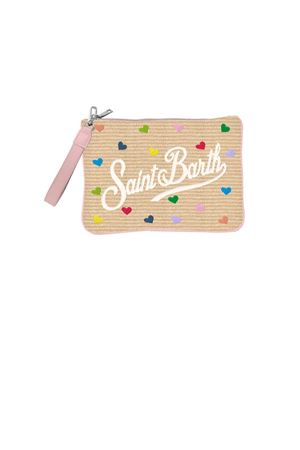 Borsa Parisienne di paglia beige SAINT BARTH KIDS | PAR002100344L